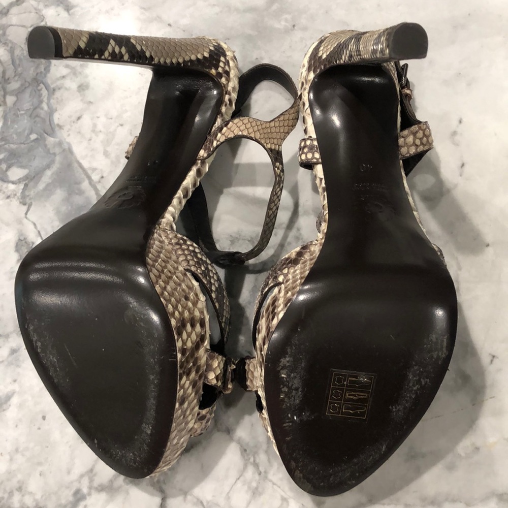 Belstaff Python Platform Sandal - image 4